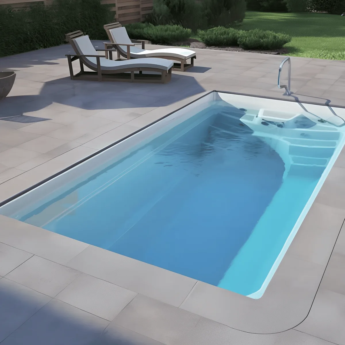 Композитный бассейн Laguna 5 — вид сверху в Сергиевом Посаде