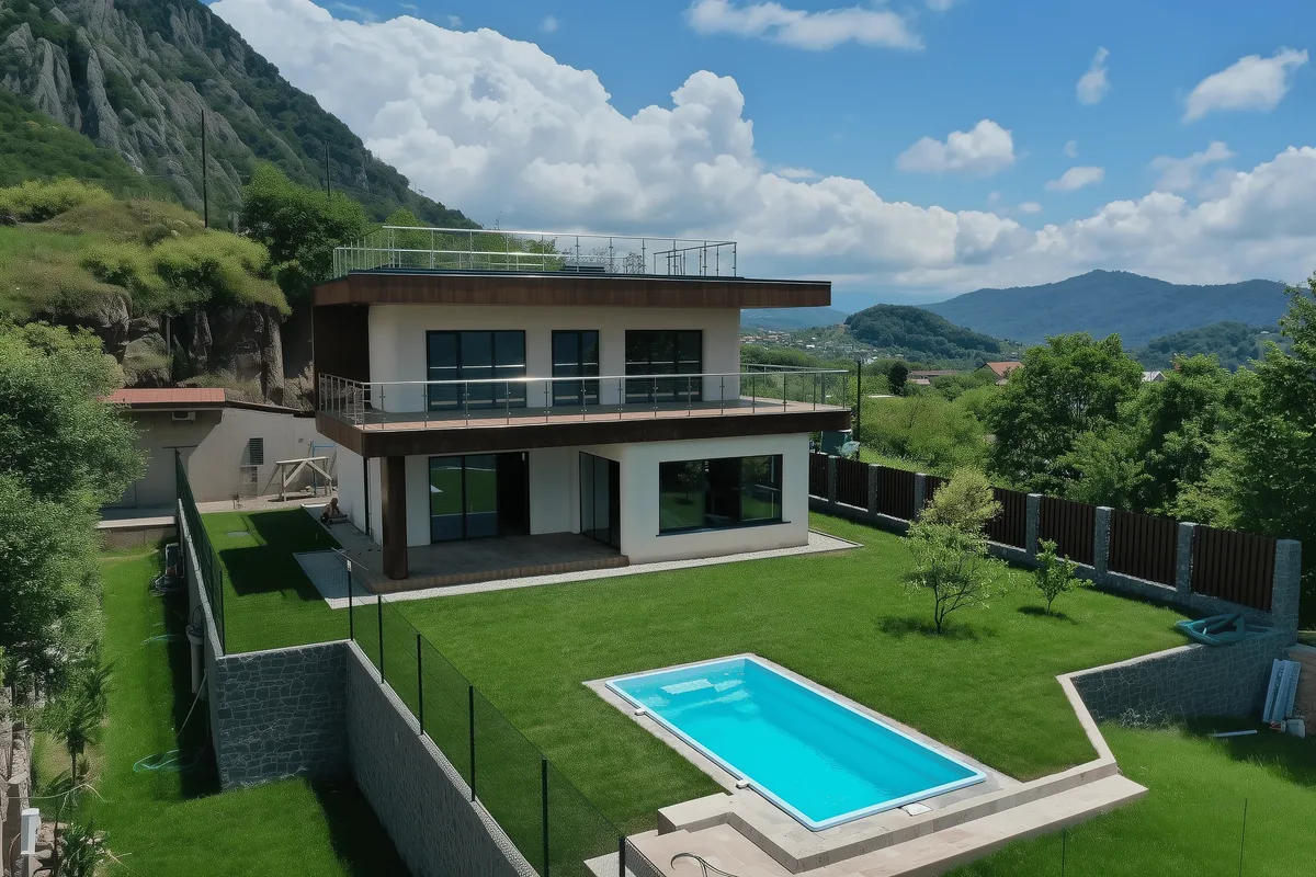 Композитный бассейн Laguna 6 — визуализация в Сергиевом Посаде