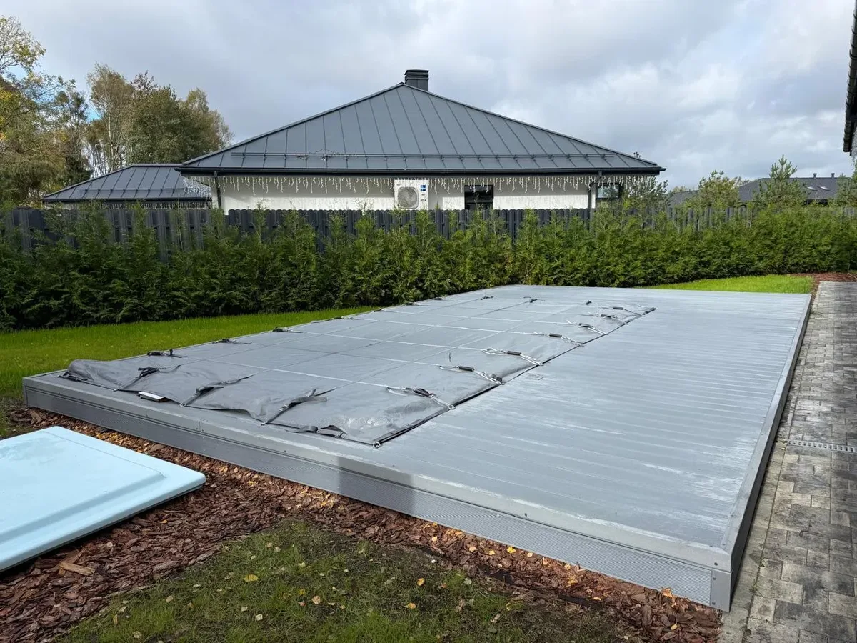 Покрывало Laguna Cover Mesh — установка в Сергиевом Посаде