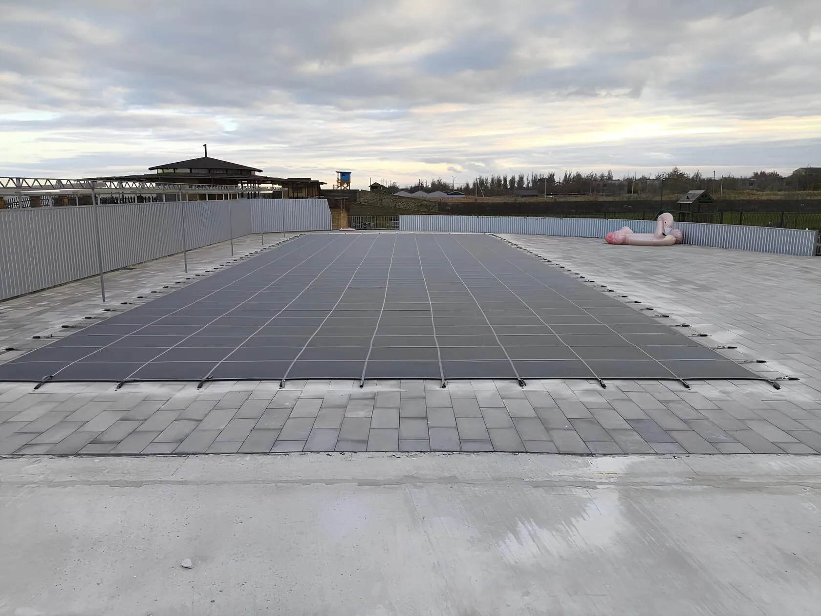 Защитное покрывало для бассейна в Сергиевом Посаде