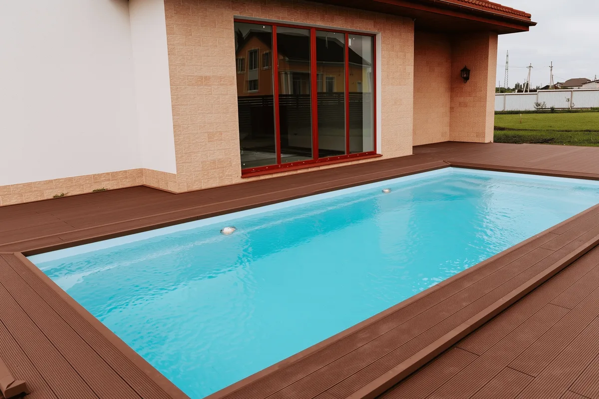 Композитный бассейн Laguna 8 — вид сверху в Сергиевом Посаде